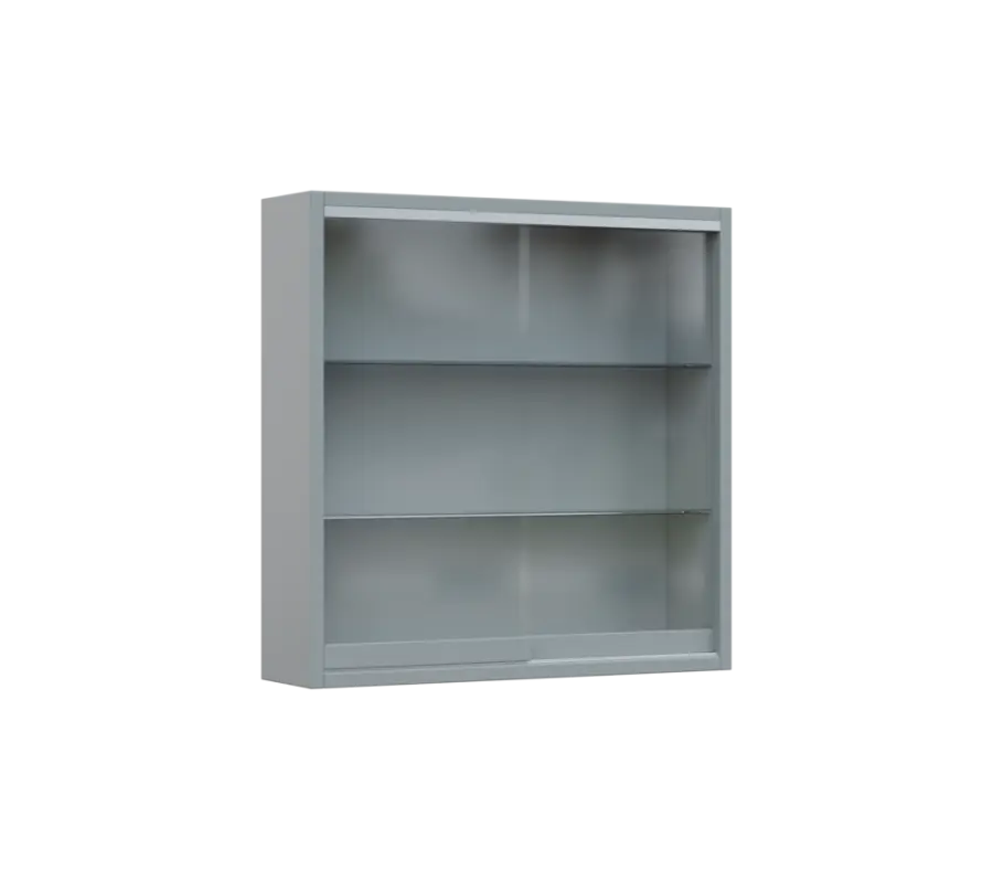 RE VT - 600 vitrína, 600x600x150, šedá